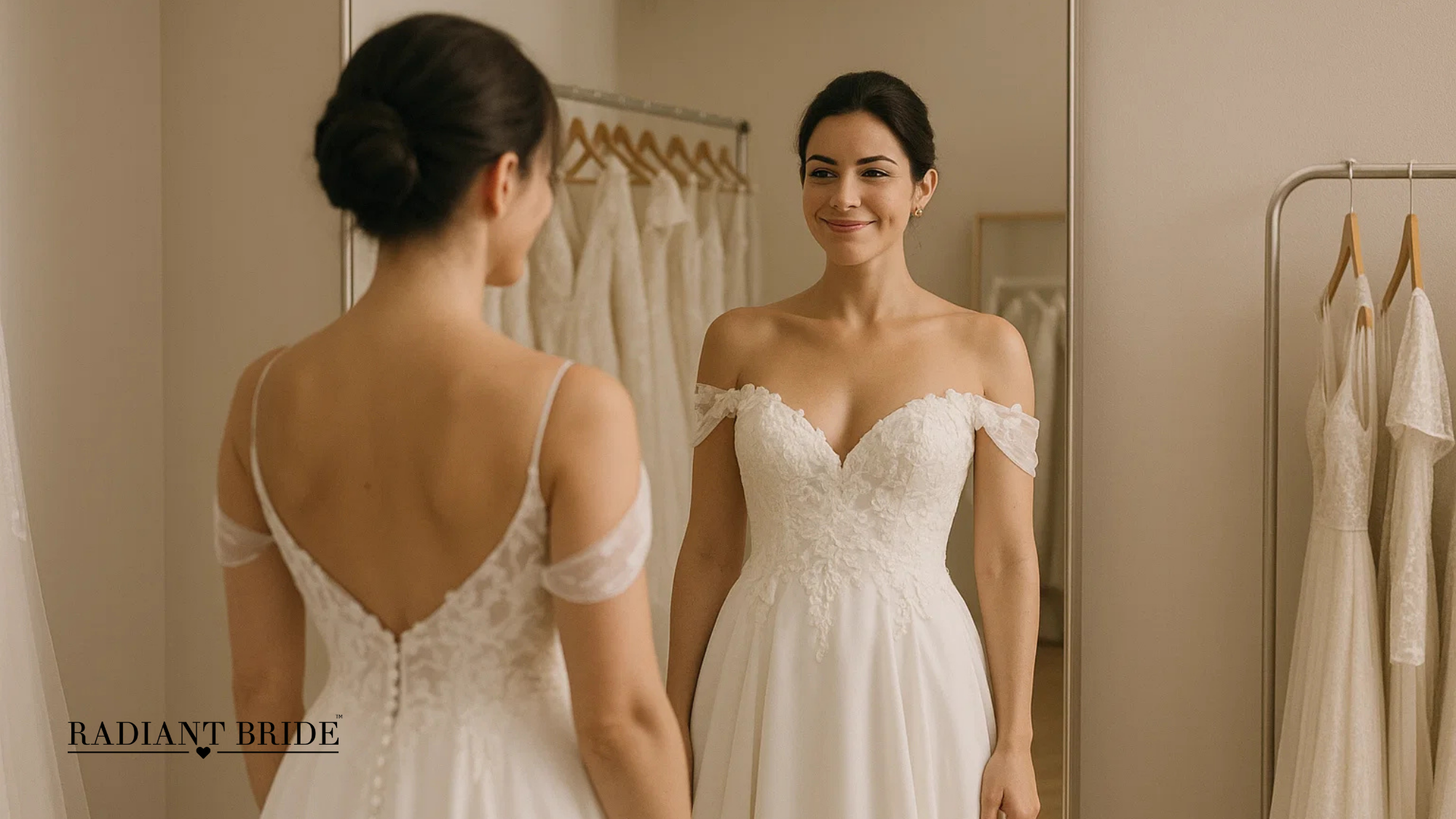 Is It Okay To Go Wedding Dress Shopping Alone?. Mobile Image