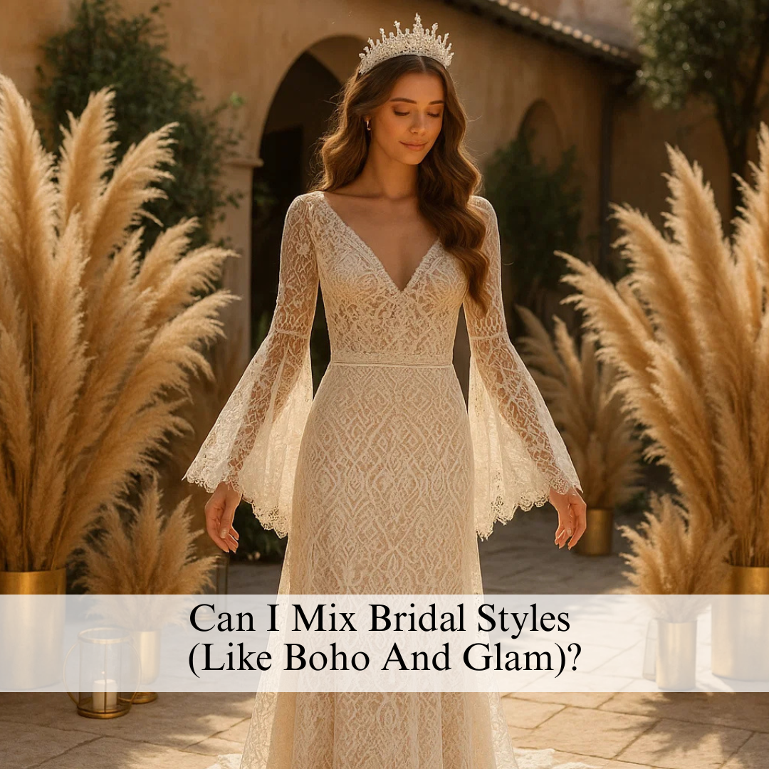 Can I Mix Bridal Styles (Like Boho And Glam)? Image