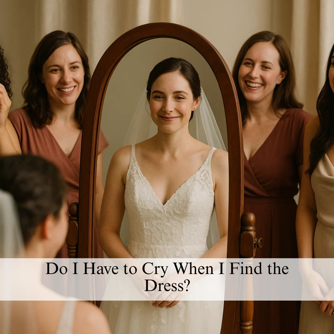 Do I Have to Cry When I Find the Dress? Image