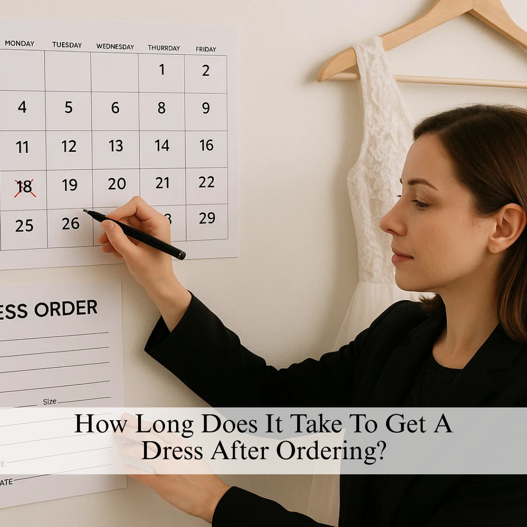 How Long Does It Take To Get A Dress After Ordering? Image