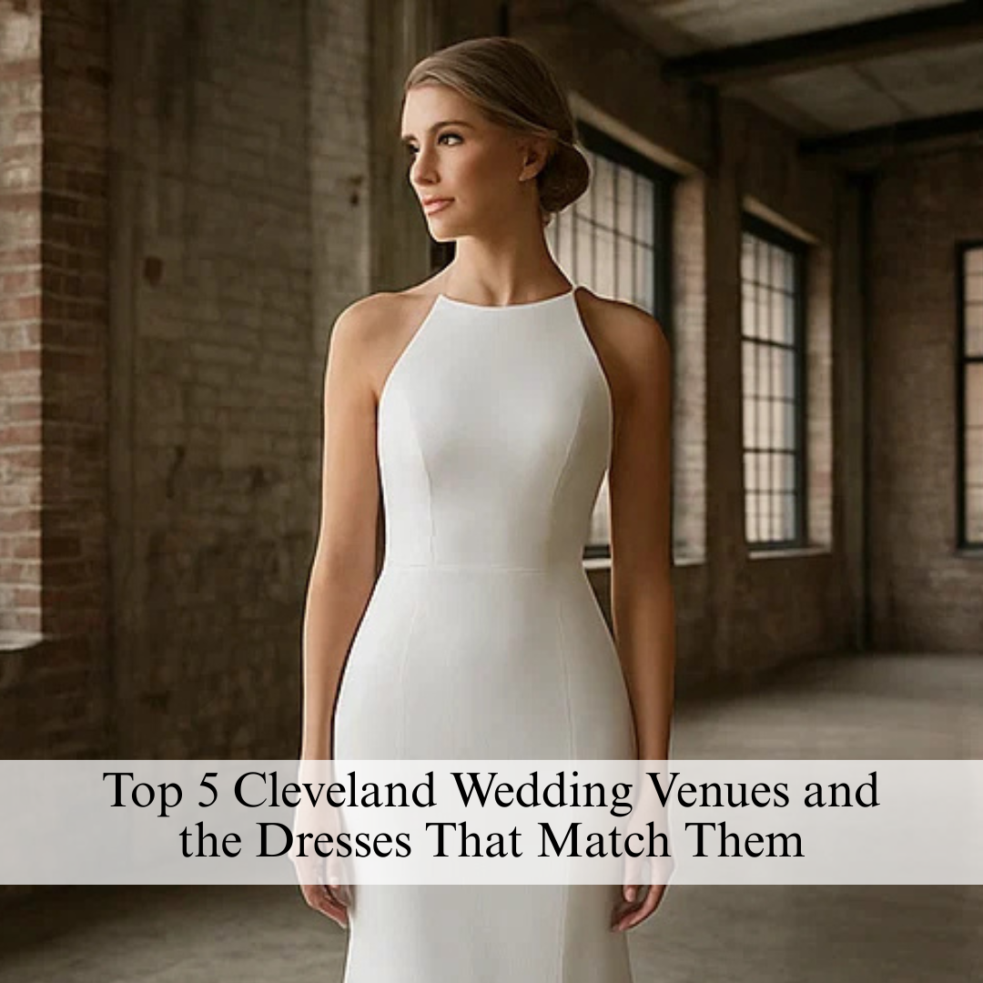 Top 5 Cleveland Wedding Venues and the Dresses That Match Them Image