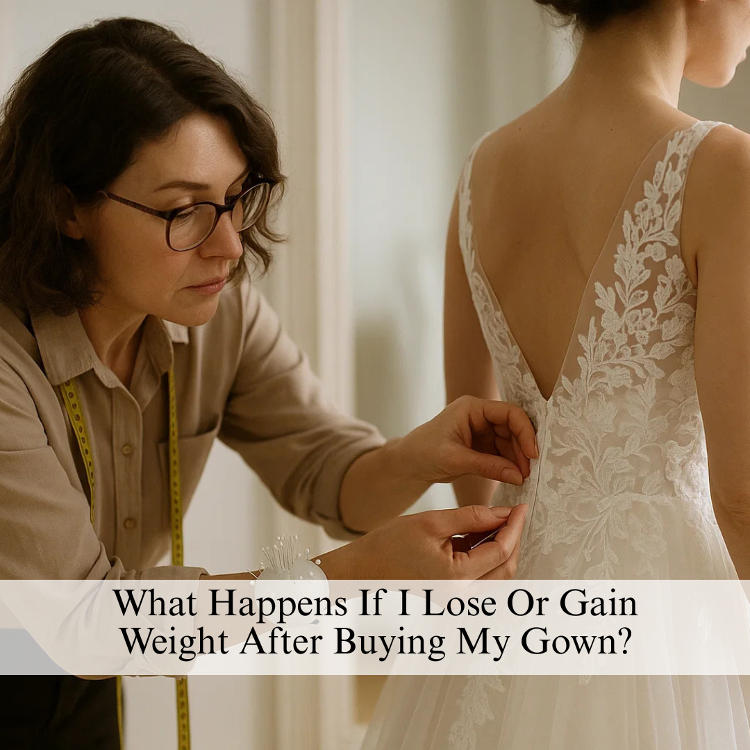 What Happens If I Lose Or Gain Weight After Buying My Gown? Image