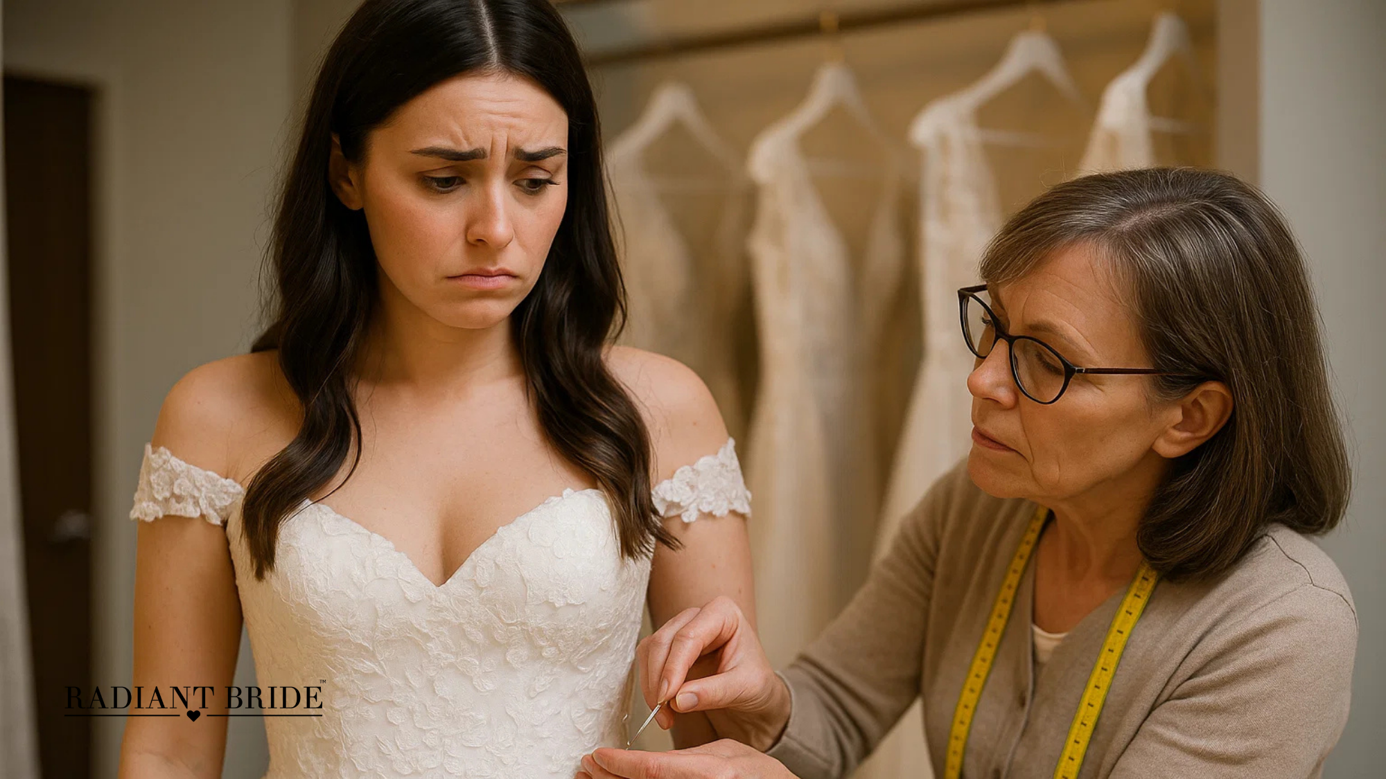 What Should I Do If My Dress Feels Too Tight Or Too Loose Before The Wedding?. Desktop Image