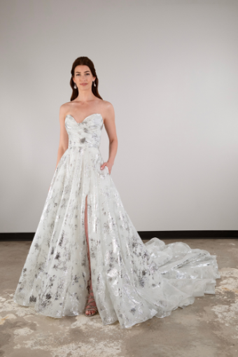Essense of Australia Style #D3941 #0 default (IV-IV) IVORY LUXE ORGANZA OVER IVORY GOWN thumbnail