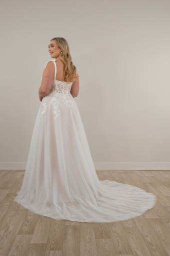 Stella York Style #7899 #4 (IV-IV) Ivory Lace and Tulle over Ivory Gown thumbnail