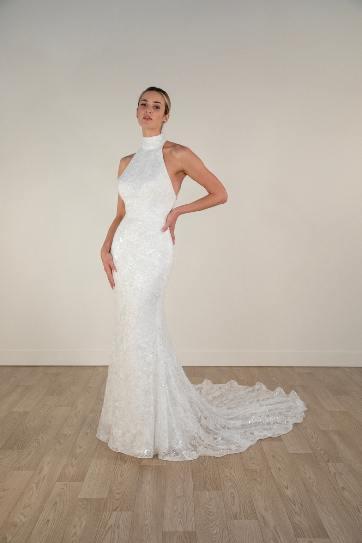 strapless backless mermaid wedding dress VALENTINA Wedding Dress