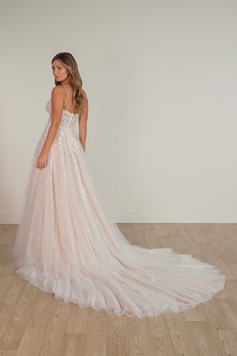 Stella York Style #SY8105 #1 (IV-BC) Ivory Lace and Tulle over Biscotti Gown thumbnail