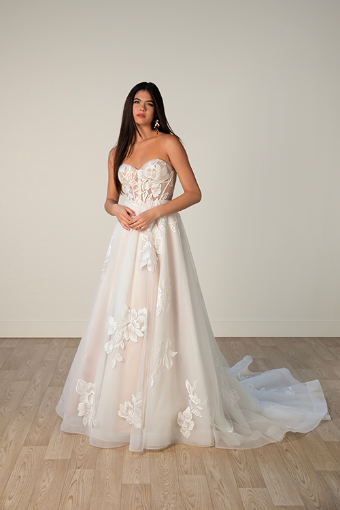 Stella York Style #7975 #2 default (IV-IV) Ivory Lace Tulle & Royal Organza over Ivory Gown thumbnail
