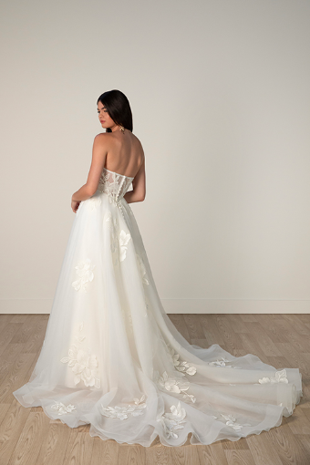 Stella York Style #7975 #1 (IV-IV) Ivory Lace Tulle & Royal Organza over Ivory Gown thumbnail