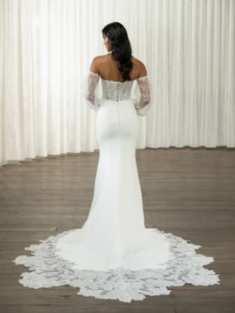 Madi Lane Style #Tamra - ML24655 unlined bodice #1 Ivory thumbnail