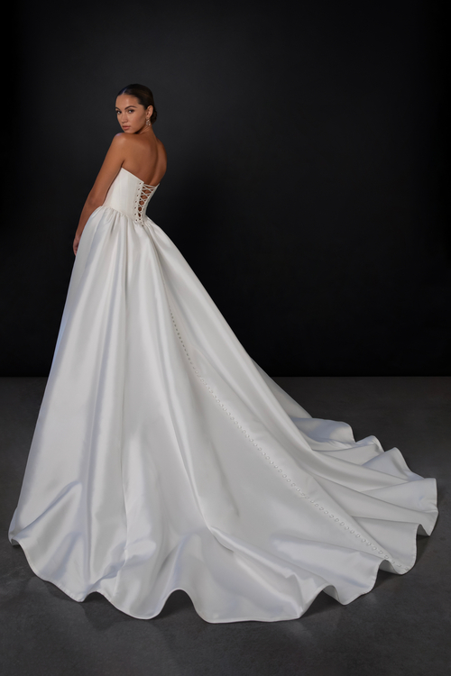 Martina Liana ML1962 Strapless Cat-Eye Ballgown Wedding Dress