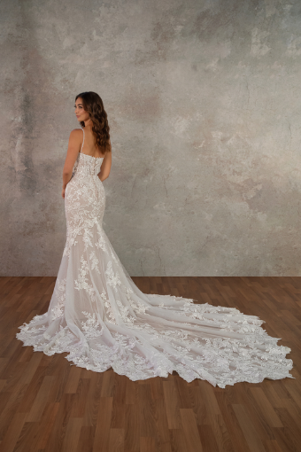 Essense of Australia Style #D4344 #1 (IV-IV) Ivory Lace and Tulle over Ivory Gown thumbnail