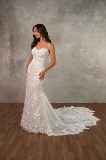 Essense of Australia Style #D4344 #0 default (IV-IV) Ivory Lace and Tulle over Ivory Gown thumbnail