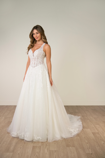 Stella York Style #SY8314 #0 default (IV-IV) Ivory Lace and Tulle over Ivory Gown thumbnail