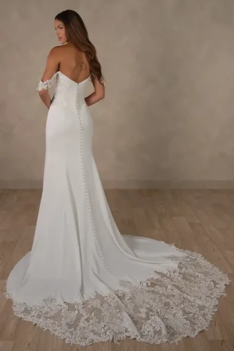 Essense of Australia Style #D4590 #2 Ivory thumbnail