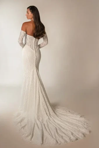 Martina Liana Style #ML2076 #1 (IV-IV) Ivory Lace and Tulle over Ivory Gown thumbnail