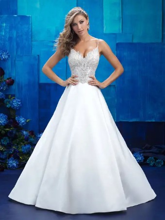 Allure Bridals Style #9404 #0 default Ivory/Champagne/Silver thumbnail