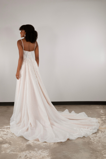 Essense of Australia Style #D3812 #1 default (IV-BC) Ivory Lace Tulle & Biscotti Regal Organza over Biscotti Gown thumbnail