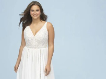 Allure Bridals Style #9616 #4 default Nude/Ivory/Champagne thumbnail