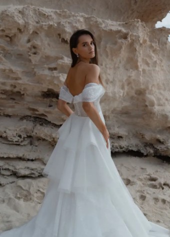 Madi Lane Style #Manhattan Overskirt #0 default Ivory thumbnail
