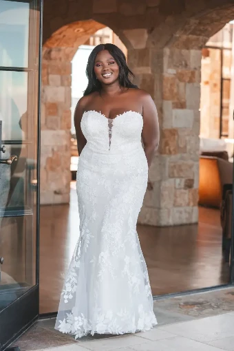 Allure Bridals Style #A1212 #8 Sand/Ivory/Champagne/Nude thumbnail