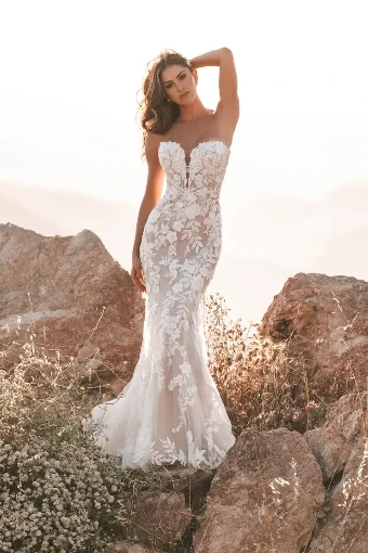 Allure Bridals Style #A1212 #4 Sand/Ivory/Champagne/Nude thumbnail